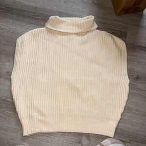 Together Cream Cowl Neck Sweater